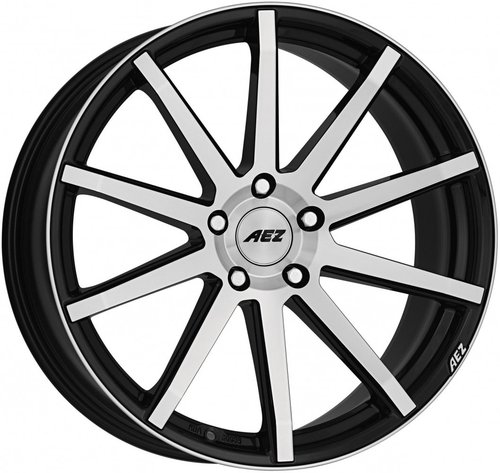 AEZ Straight black polished