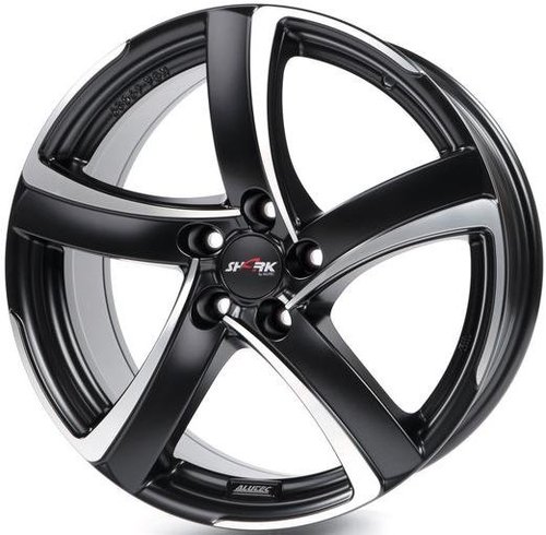 Alutec Shark racing black front polished