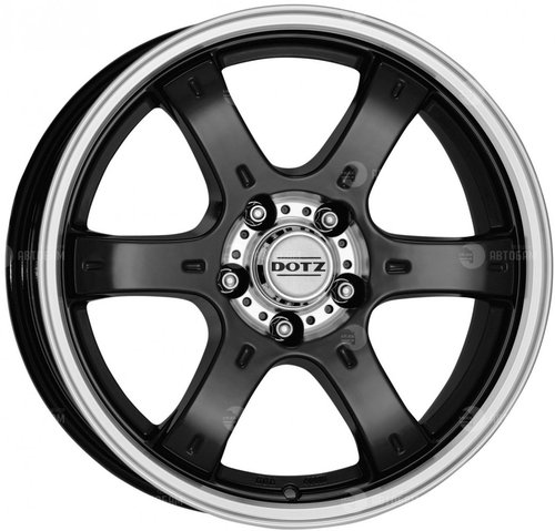 Dotz Crunch black polished lip