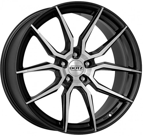 Dotz Misano dark black polished
