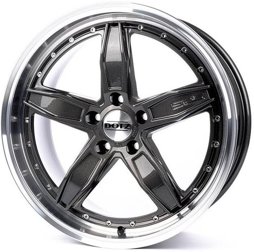 Dotz SP5 dark anthracite polished lip