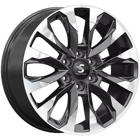K&K Premium Series КР007 (20_Haval H9) diamond black gris