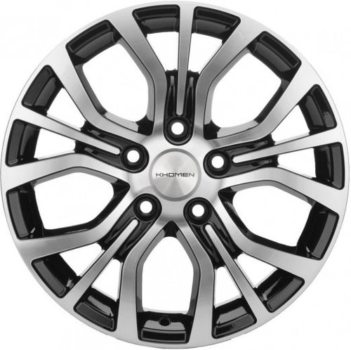 Khomen Wheels KHW1608 (Alphard) black-FP