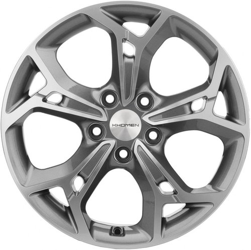 Khomen Wheels KHW1702 (Qashqai) gray-FP