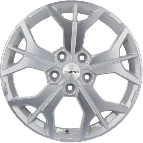 Khomen Wheels KHW1715 (Tiguan) F-silver-FP