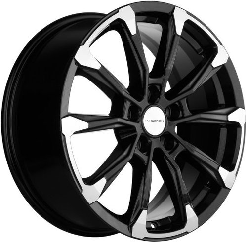 Khomen Wheels KHW1808 (Jac/Москвич 3) black-FP