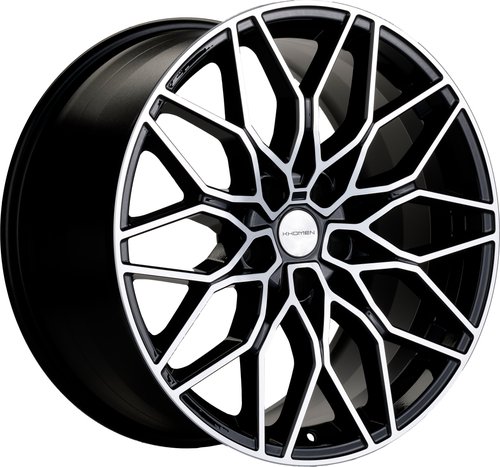 Khomen Wheels KHW1902 (3/4/5/6 Rear) black-FP