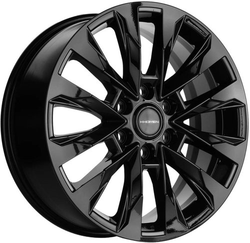 Khomen Wheels KHW2010 (Chevrolet Tahoe) Black
