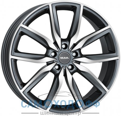 MAK Allianz gunmetal mirror face