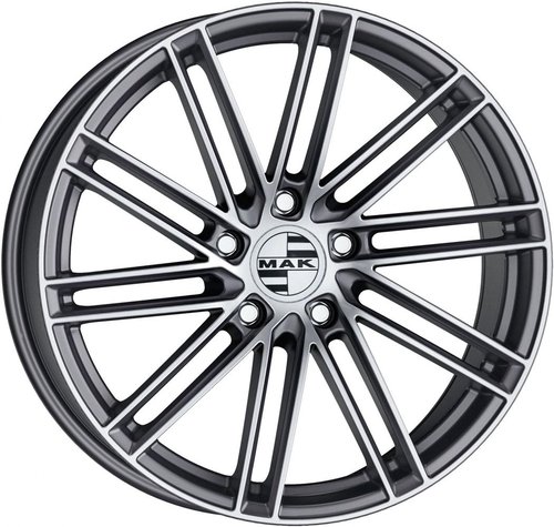 MAK Leipzig-D gunmetal mirror face