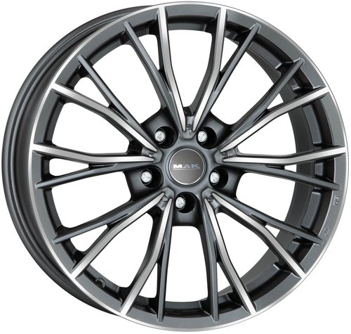 MAK Mark gunmetal mirror face