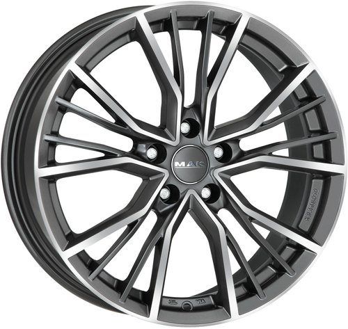 MAK Union gunmetal mirror face