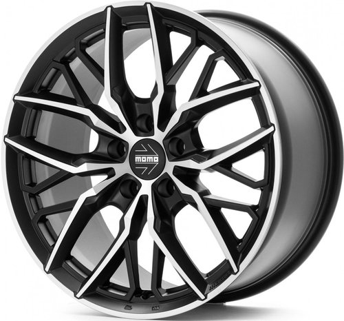 MOMO Spider matt black polished