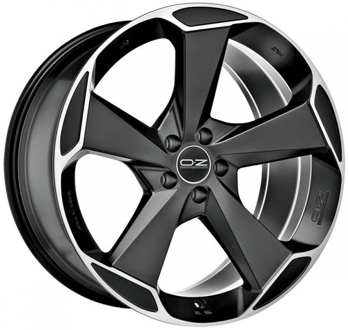 OZ Racing Aspen matt black diamond cut