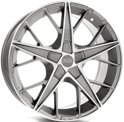 OZ Racing Quaranta 5 grigio corsa diamond cut