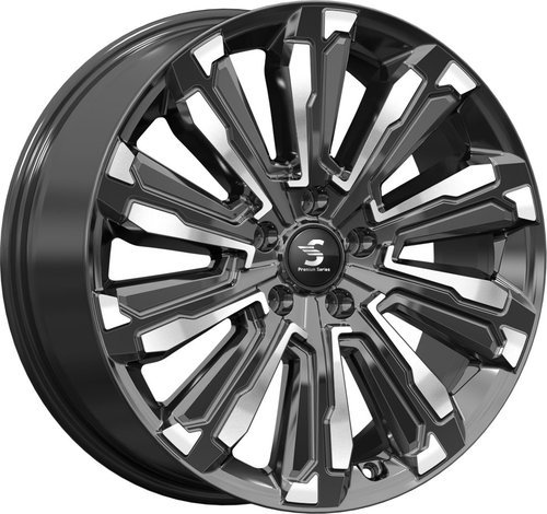 Premium Replica Wheels Humber diamond black gris