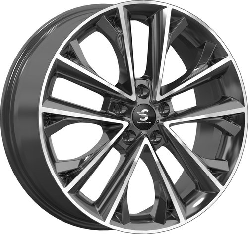 Premium Replica Wheels КР012 diamond black gris