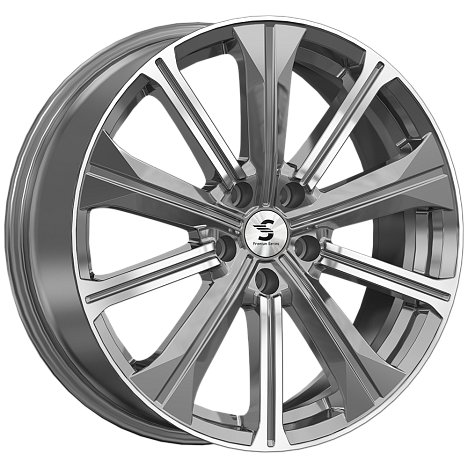 Premium Replica Wheels КР013 diamond gloss graphite