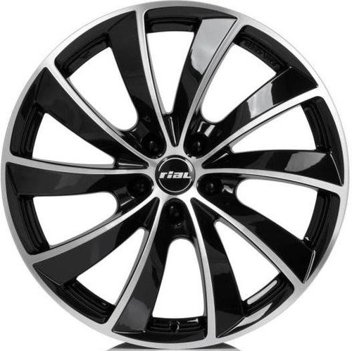 Rial Lugano diamond black front polished