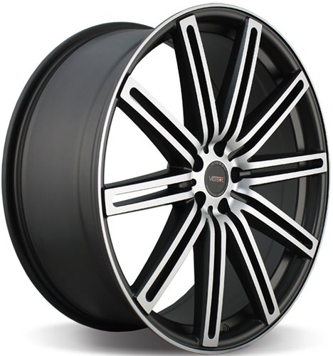 Vissol V-004 matte graphite machined